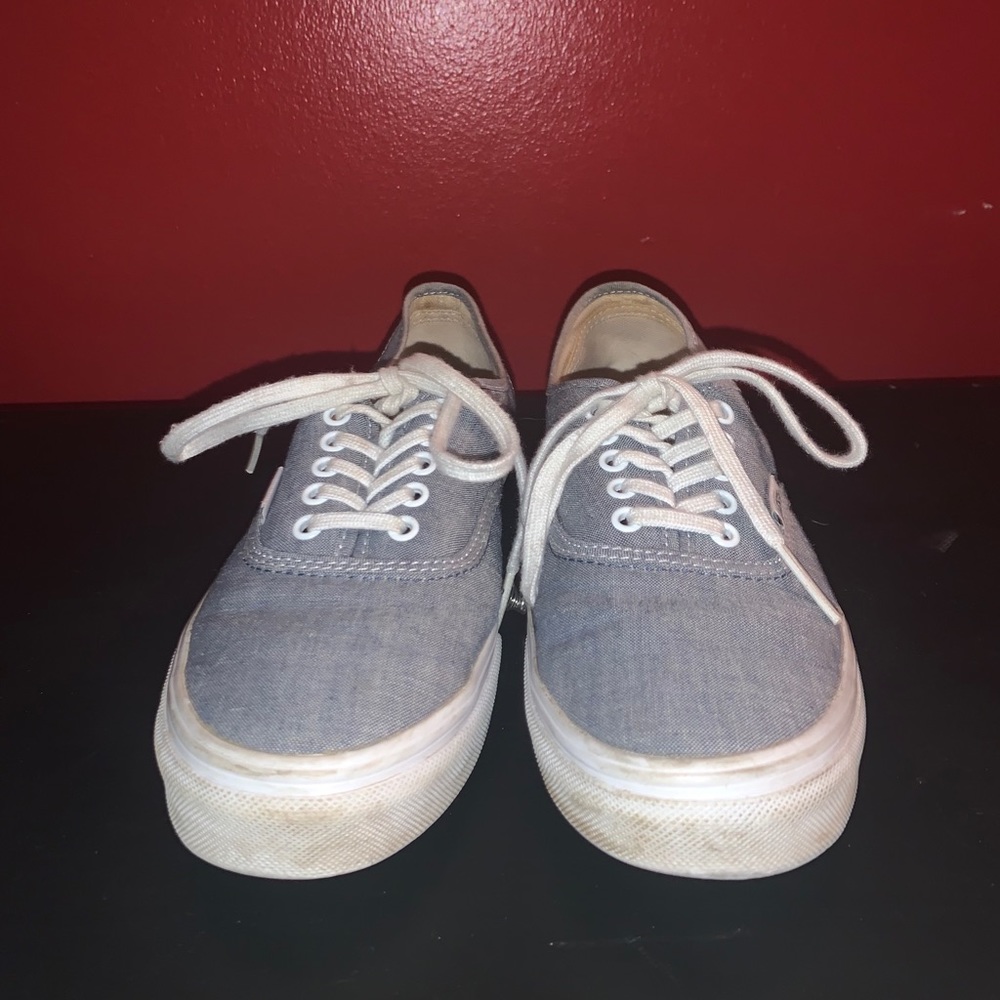 Vans Authentic Denim Baby Blue Shoes